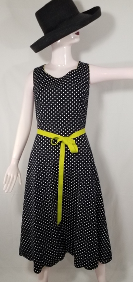 Coldwater Creek Polka Dot Dress - Picture 1 of 8